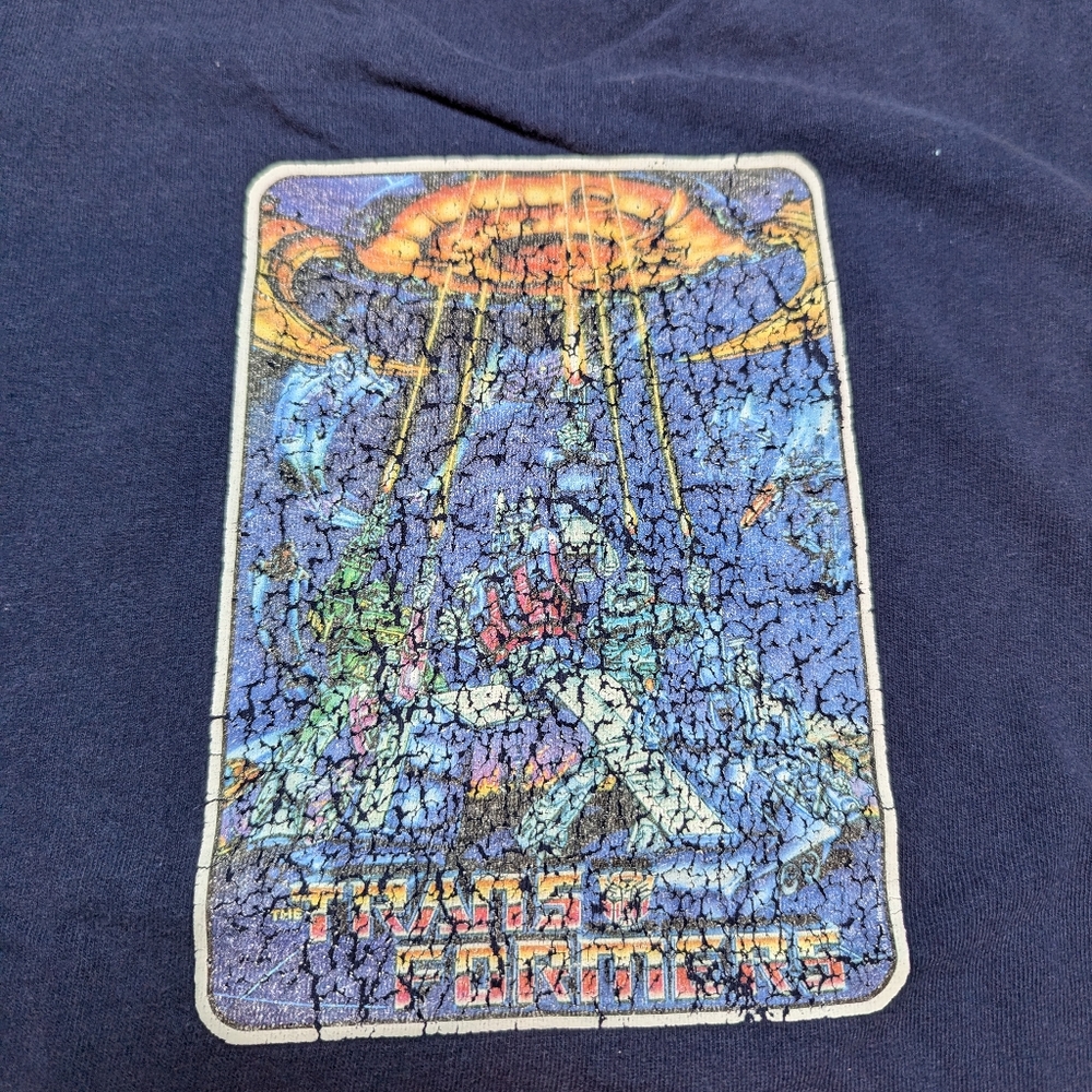 Vintage 90s Transformers Graphic T-Shirt - Size Large